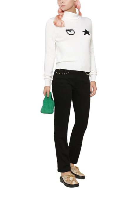 Maglione a Collo Alto Eyestar Chiara Ferragni CHIARA FERRAGNI | Maglie | 73CBFM28 CMA10005